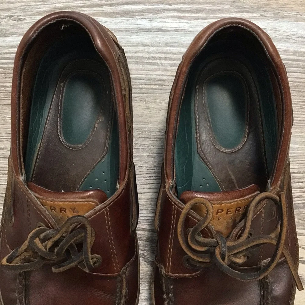 Sperry Amaretto Mako Canoe Moccasin Boat Shoe 8.5